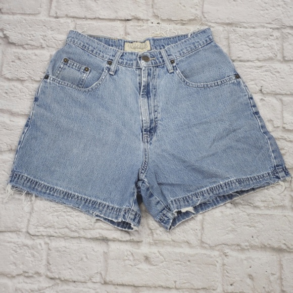 Graphite Jeanswear Pants - Vintage Graphite Distressed Destroyed Mom Shorts